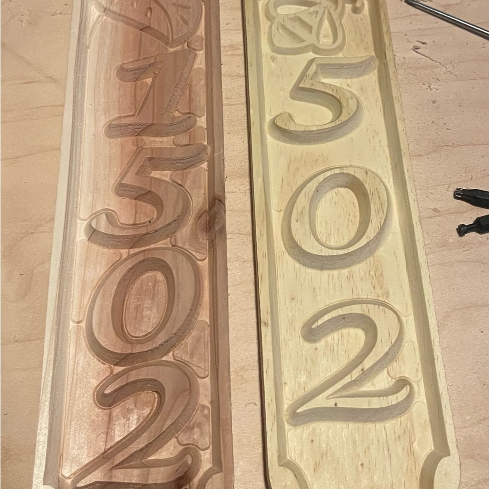 Custom handcrafted Mailbox Signs - Picture 5 of 7